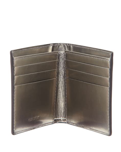 givenchy metallic wallet|givenchy bifold wallet.